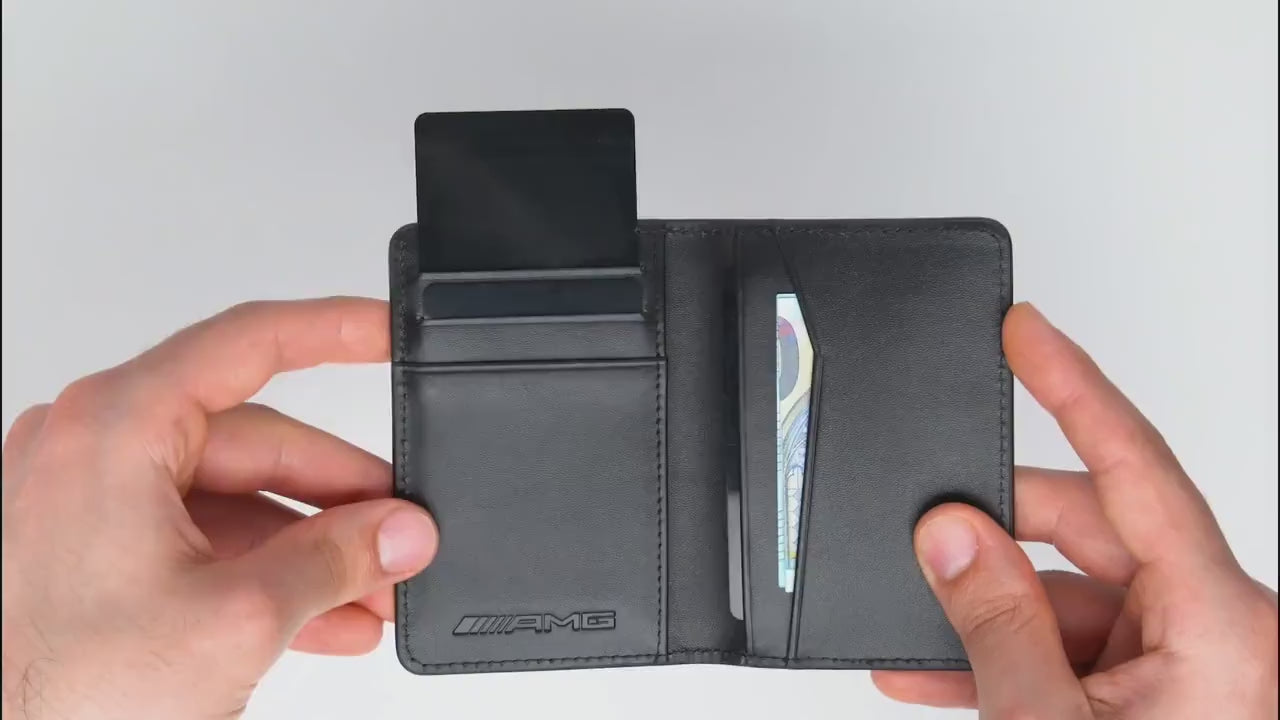 Mercedes AMG Nappa Leather Slimfold Wallet